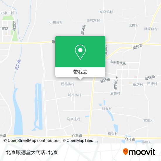 北京顺德堂大药店地图