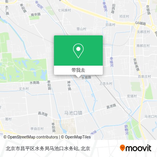 北京市昌平区水务局马池口水务站地图