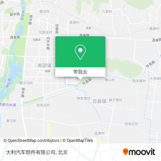 大利汽车部件有限公司地图