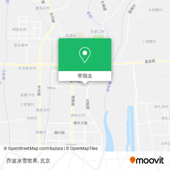 乔波冰雪世界地图