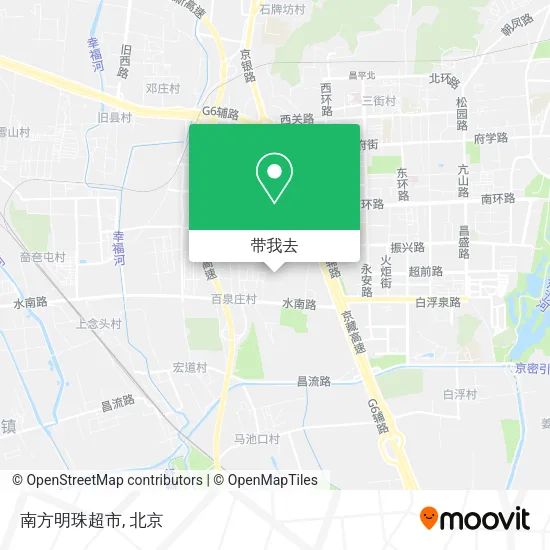 南方明珠超市地图