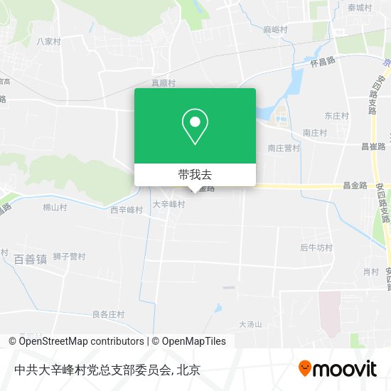 中共大辛峰村党总支部委员会地图