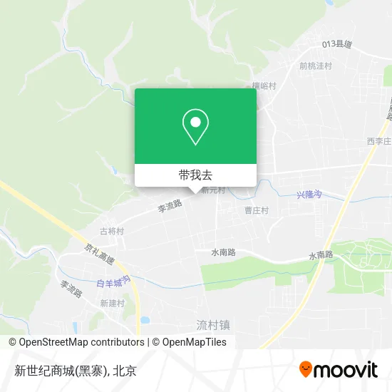 新世纪商城(黑寨)地图