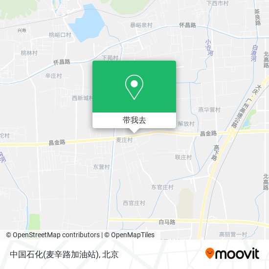 中国石化(麦辛路加油站)地图