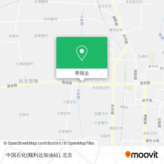中国石化(顺利达加油站)地图