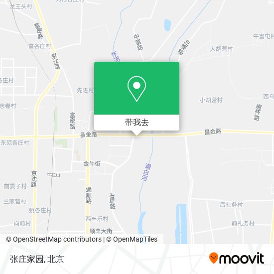 张庄家园地图