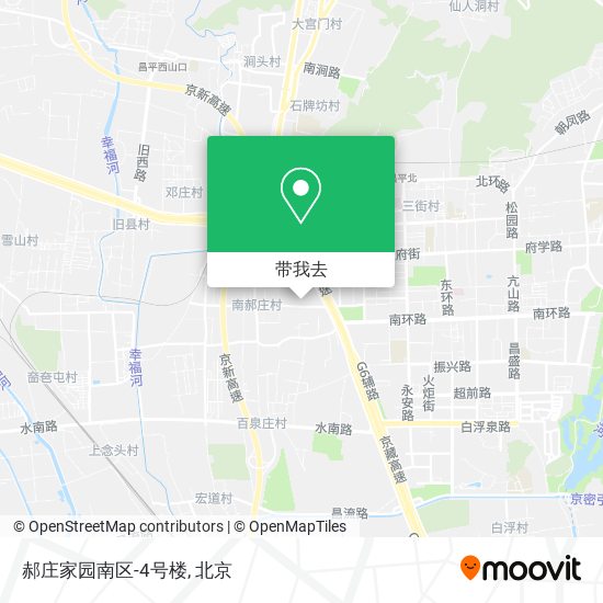 郝庄家园南区-4号楼地图