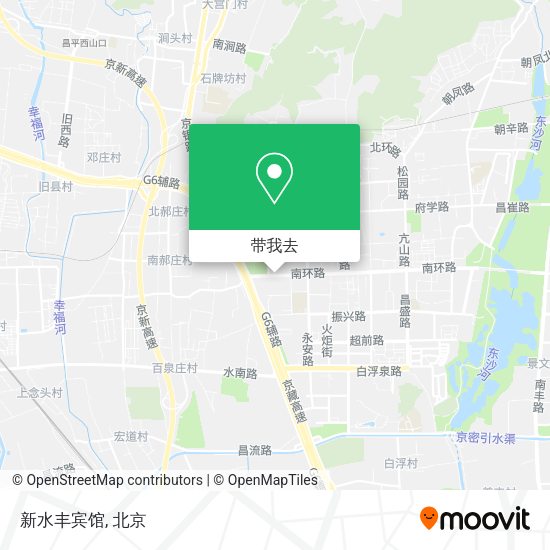新水丰宾馆地图