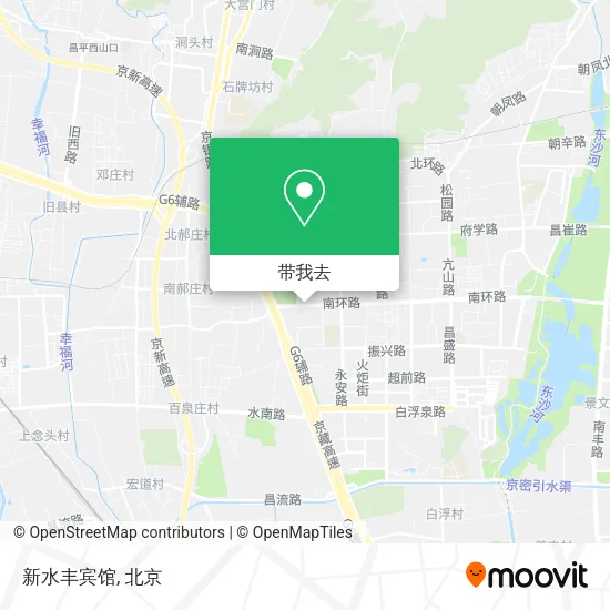 新水丰宾馆地图