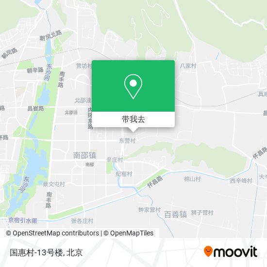国惠村-13号楼地图