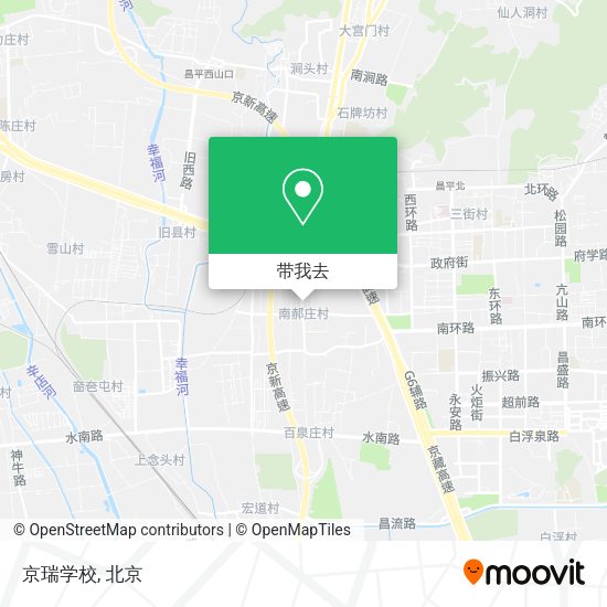 京瑞学校地图