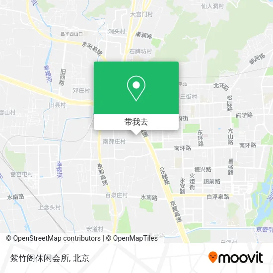 紫竹阁休闲会所地图