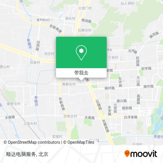 顺达电脑服务地图