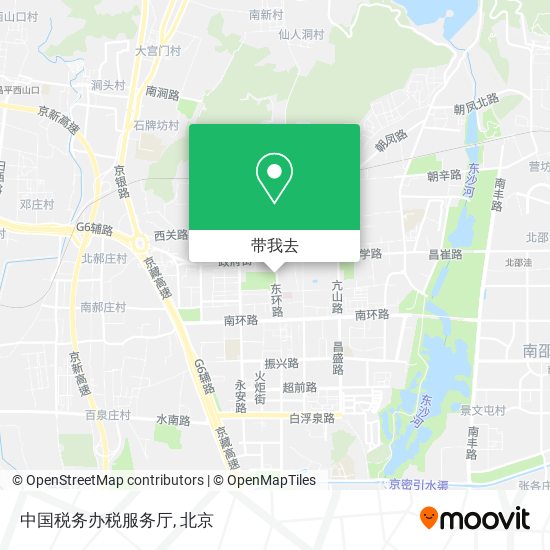 中国税务办税服务厅地图