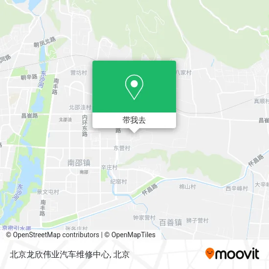 北京龙欣伟业汽车维修中心地图