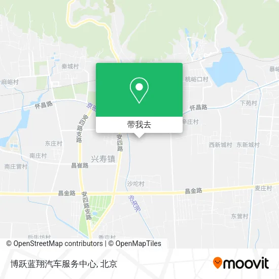 博跃蓝翔汽车服务中心地图