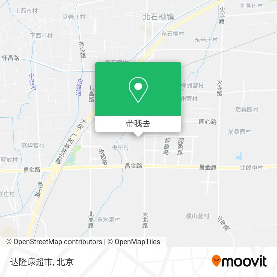 达隆康超市地图