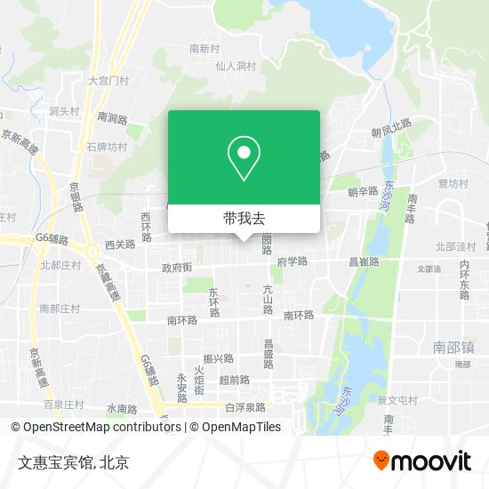 文惠宝宾馆地图