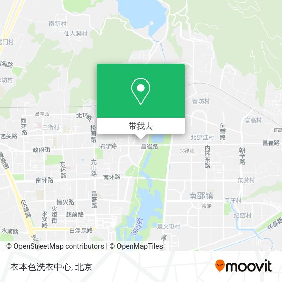 衣本色洗衣中心地图