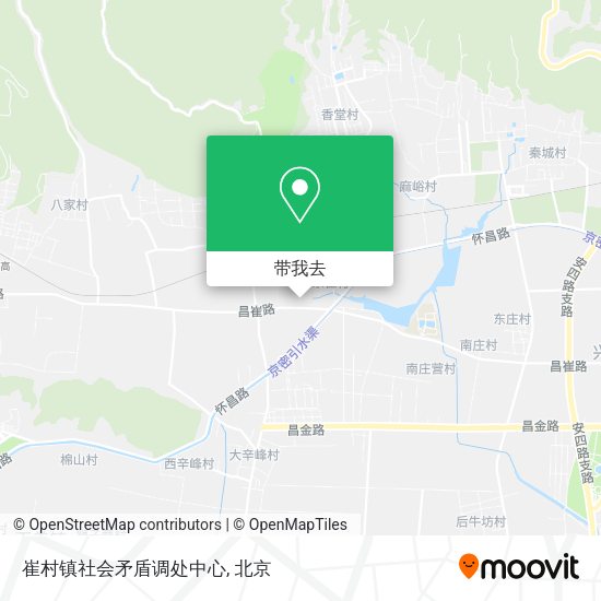 崔村镇社会矛盾调处中心地图