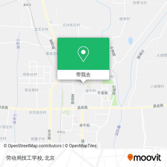 劳动局技工学校地图