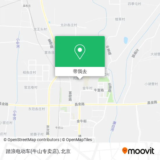 踏浪电动车(牛山专卖店)地图