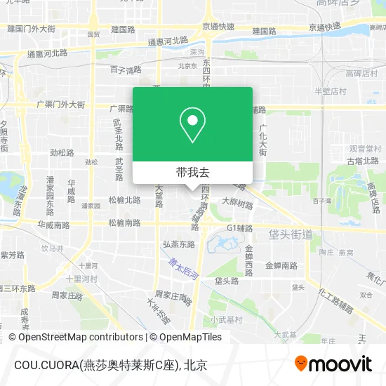 COU.CUORA(燕莎奥特莱斯C座)地图