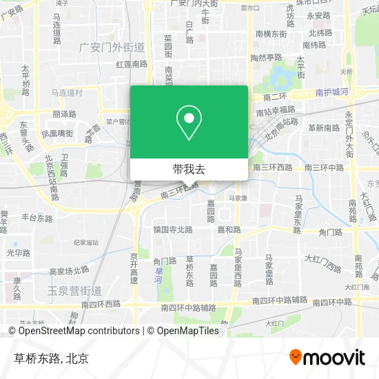 草桥东路地图