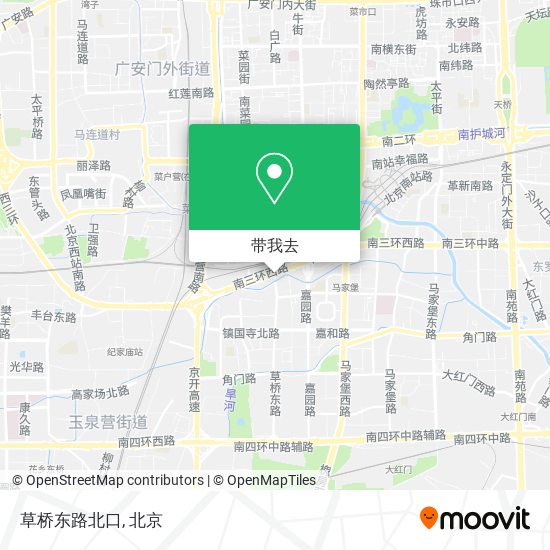 草桥东路北口地图