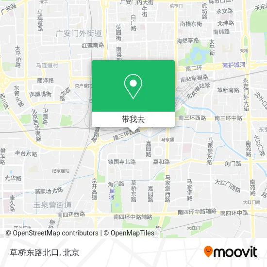 草桥东路北口地图