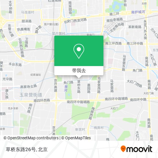 草桥东路26号地图