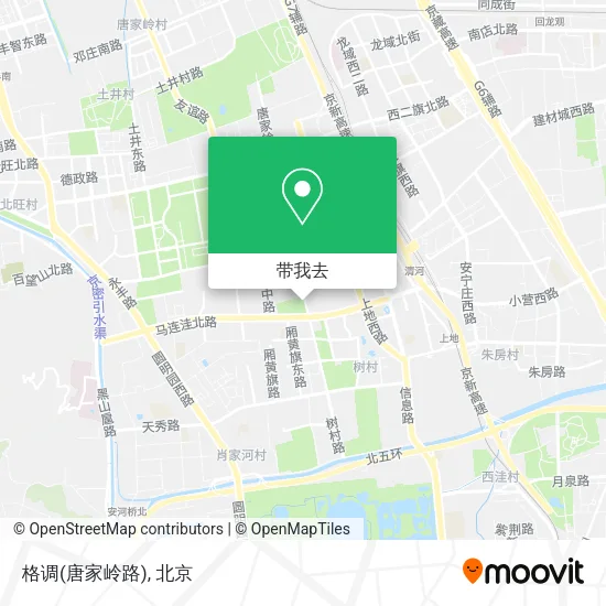 格调(唐家岭路)地图