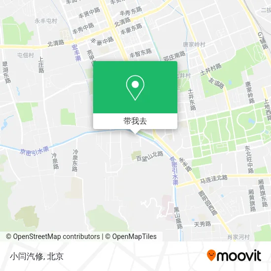 小闫汽修地图