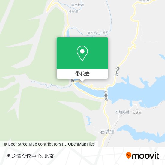 黑龙潭会议中心地图