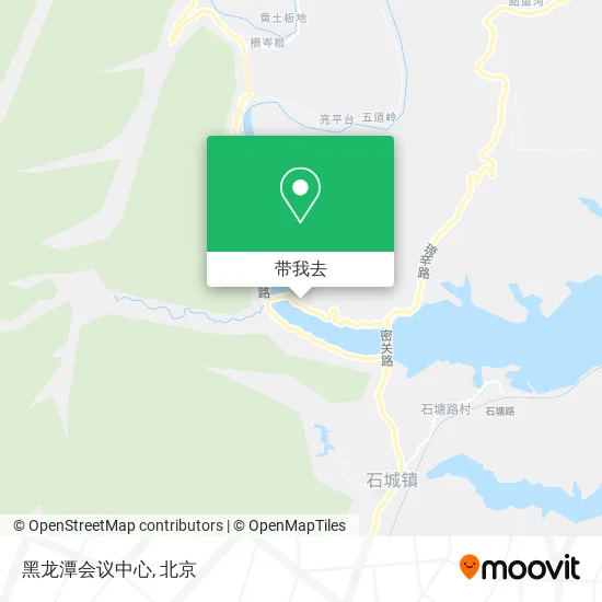 黑龙潭会议中心地图