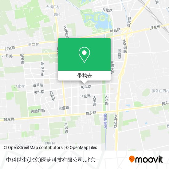 中科世生(北京)医药科技有限公司地图