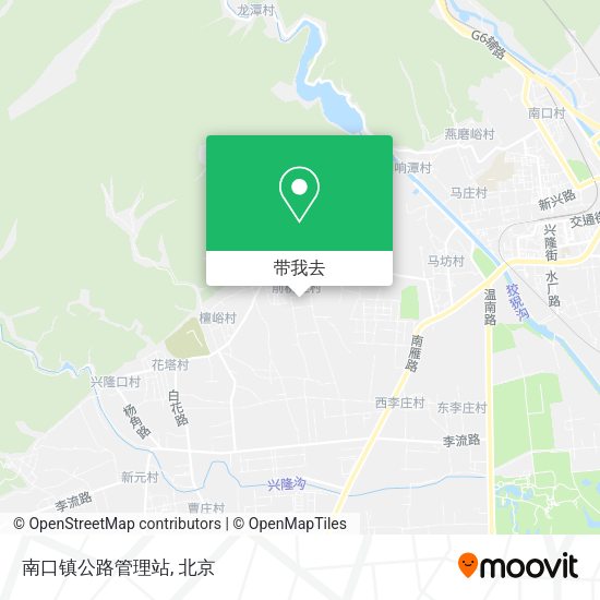 南口镇公路管理站地图