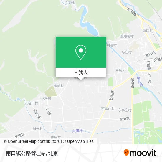 南口镇公路管理站地图