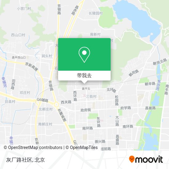 灰厂路社区地图