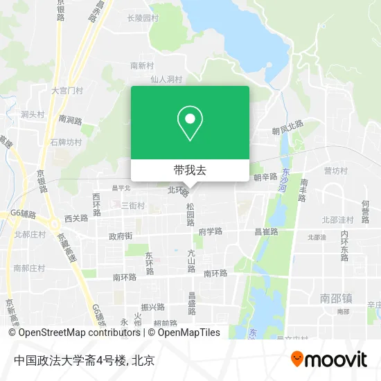 中国政法大学斋4号楼地图