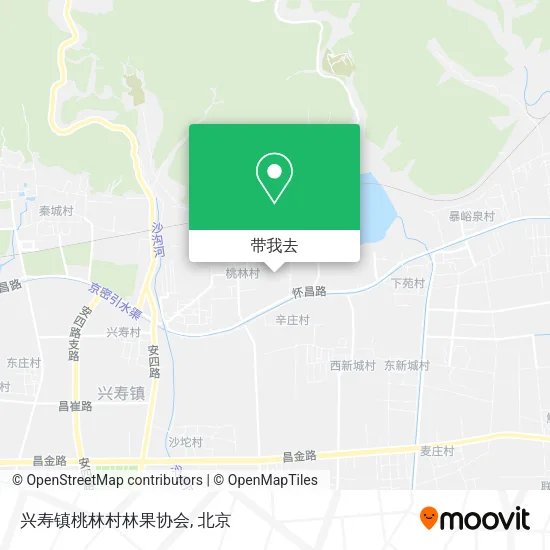 兴寿镇桃林村林果协会地图