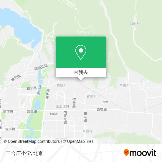 三合庄小学地图