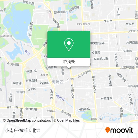 小南庄-东2门地图