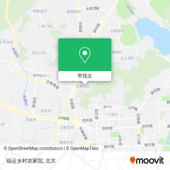 福运乡村农家院地图