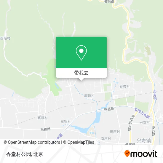 香堂村公园地图