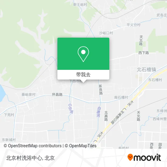 北京村洗浴中心地图