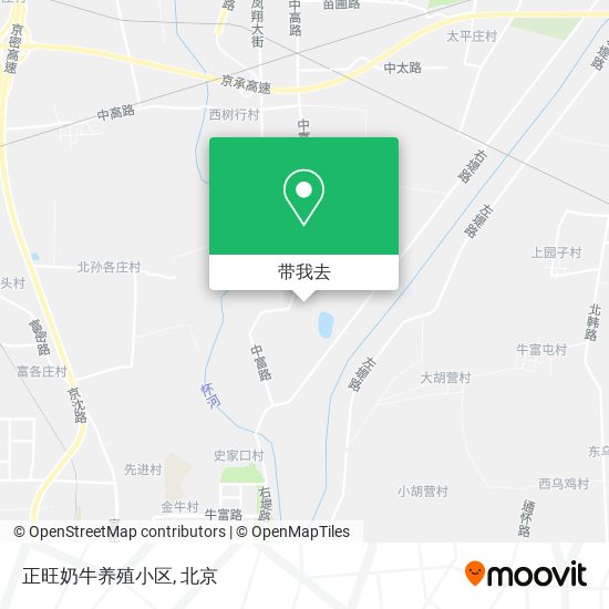 正旺奶牛养殖小区地图