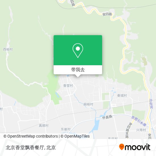 北京香堂飘香餐厅地图