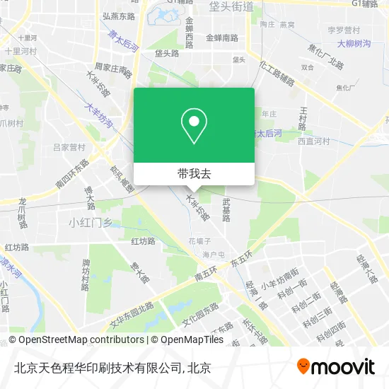 北京天色程华印刷技术有限公司地图