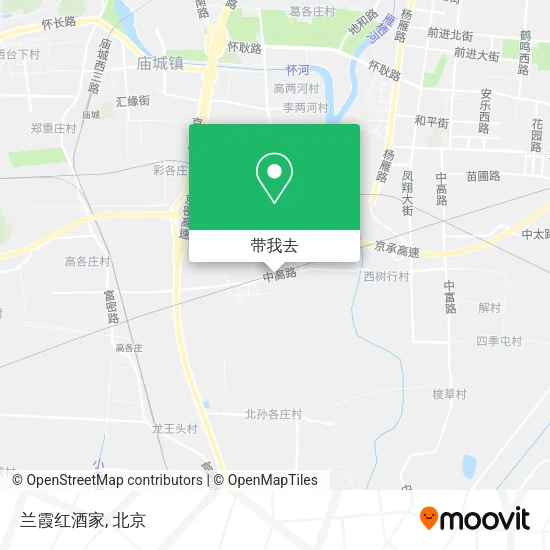 兰霞红酒家地图